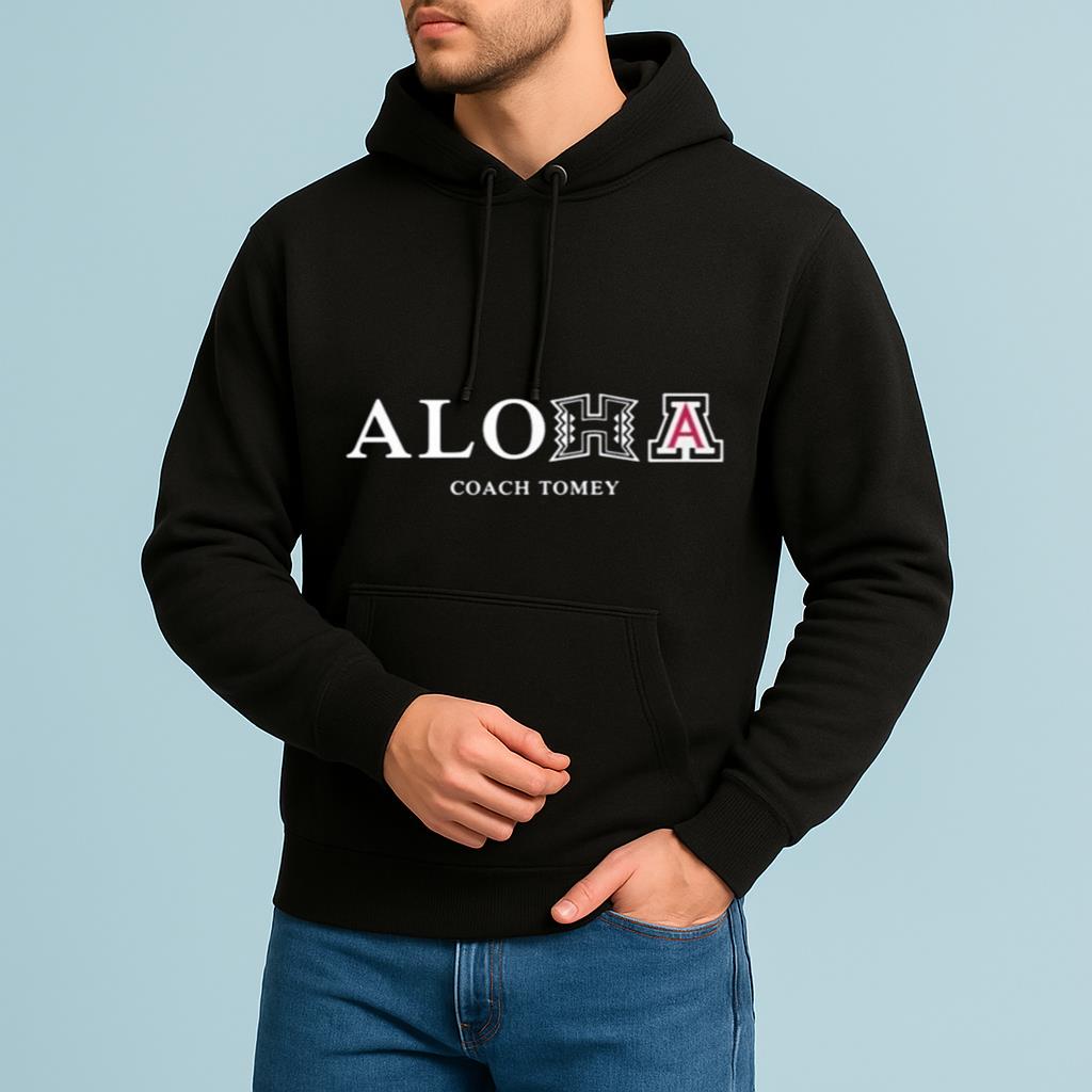 Aloha Coach Tomey Hawaii And Arizona Shirt