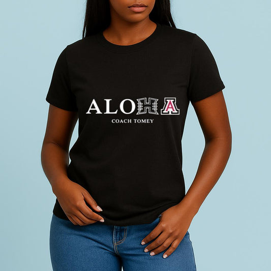 Aloha Coach Tomey Hawaii And Arizona Shirt