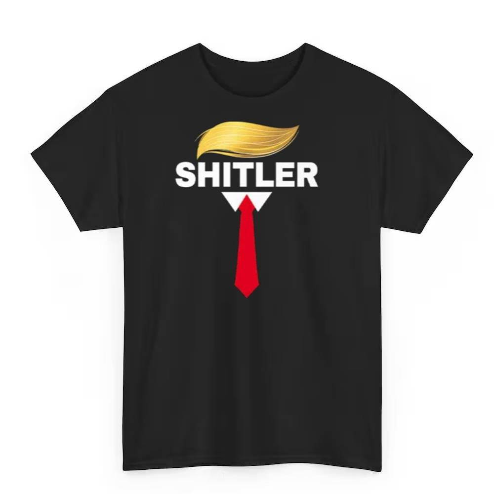Anti Trump Donald Trump Necktie Shitler Shirt