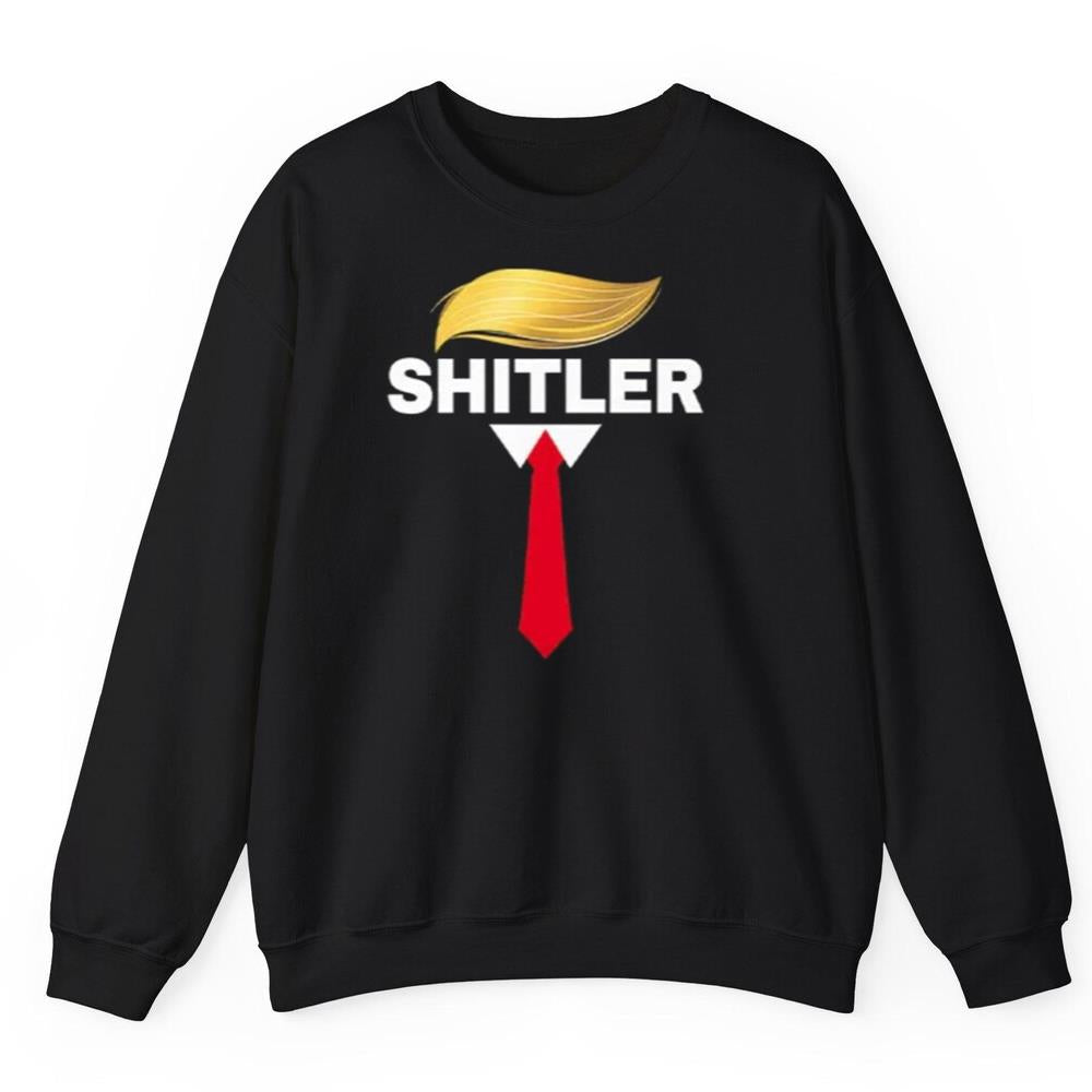Anti Trump Donald Trump Necktie Shitler Shirt
