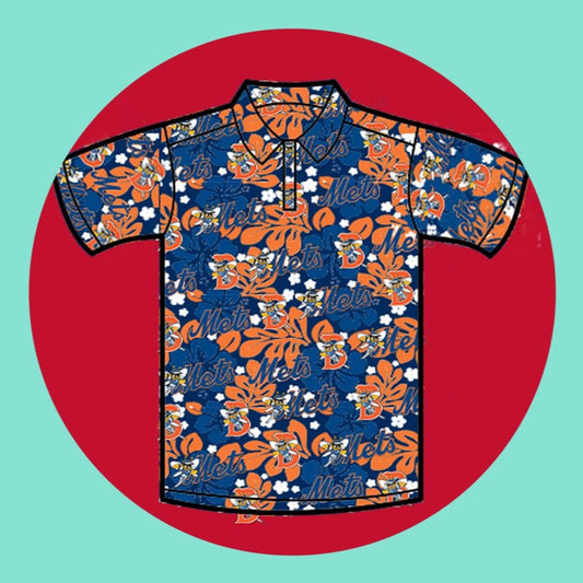 Birmingham Barons B-Mets Luau Shirts Giveaway 2025