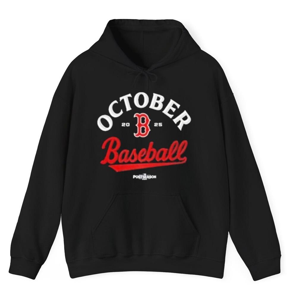 Boston Red Sox October Baseball Postseason 2025 Shirt