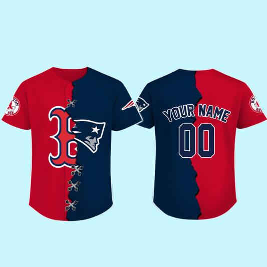 Boston Red Sox x New England Patriots 2025 Jersey