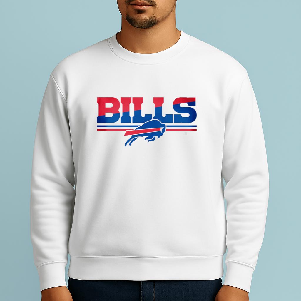 Buffalo Bills Gradient Wordmark Shirt
