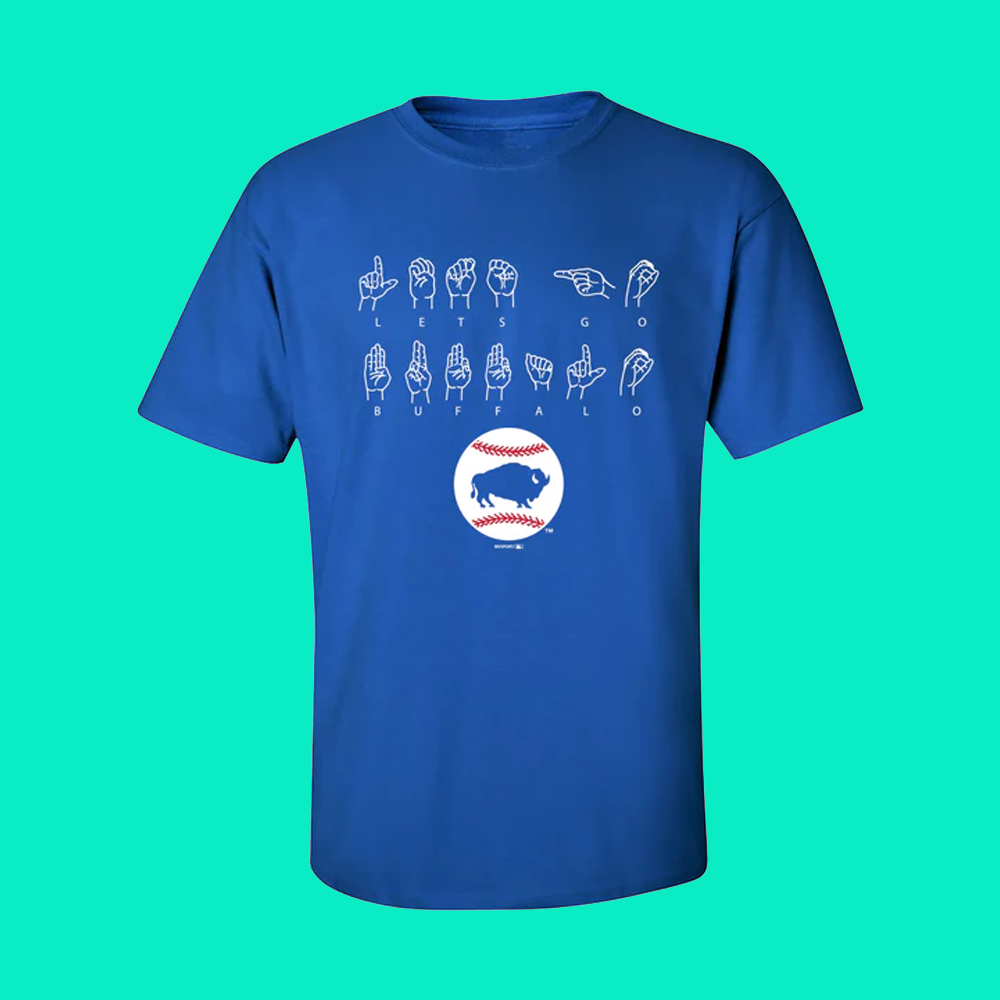 Buffalo Bisons Royal Alt ASL Shirt