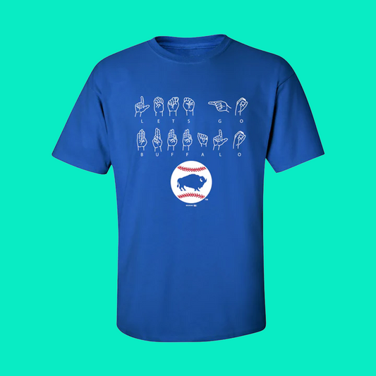 Buffalo Bisons Royal Alt ASL Shirt