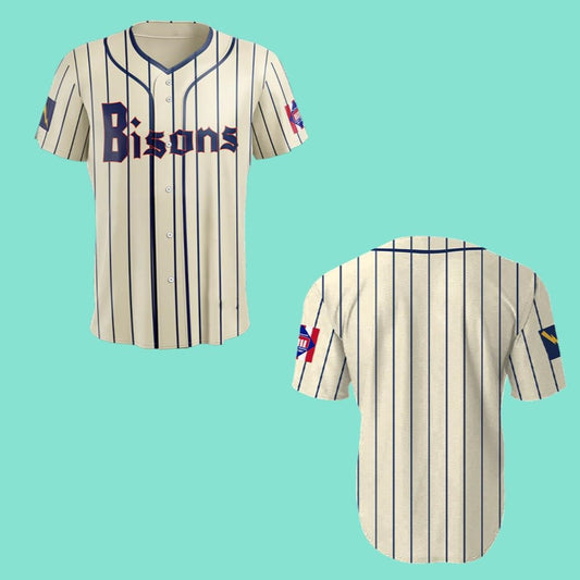 Buffalo Bisons Sublimated Vintage Movie Night 2025 Jersey Giveaway