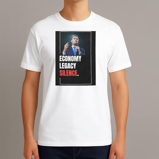 Charlie Kirk Economy Legacy Silence Shirt