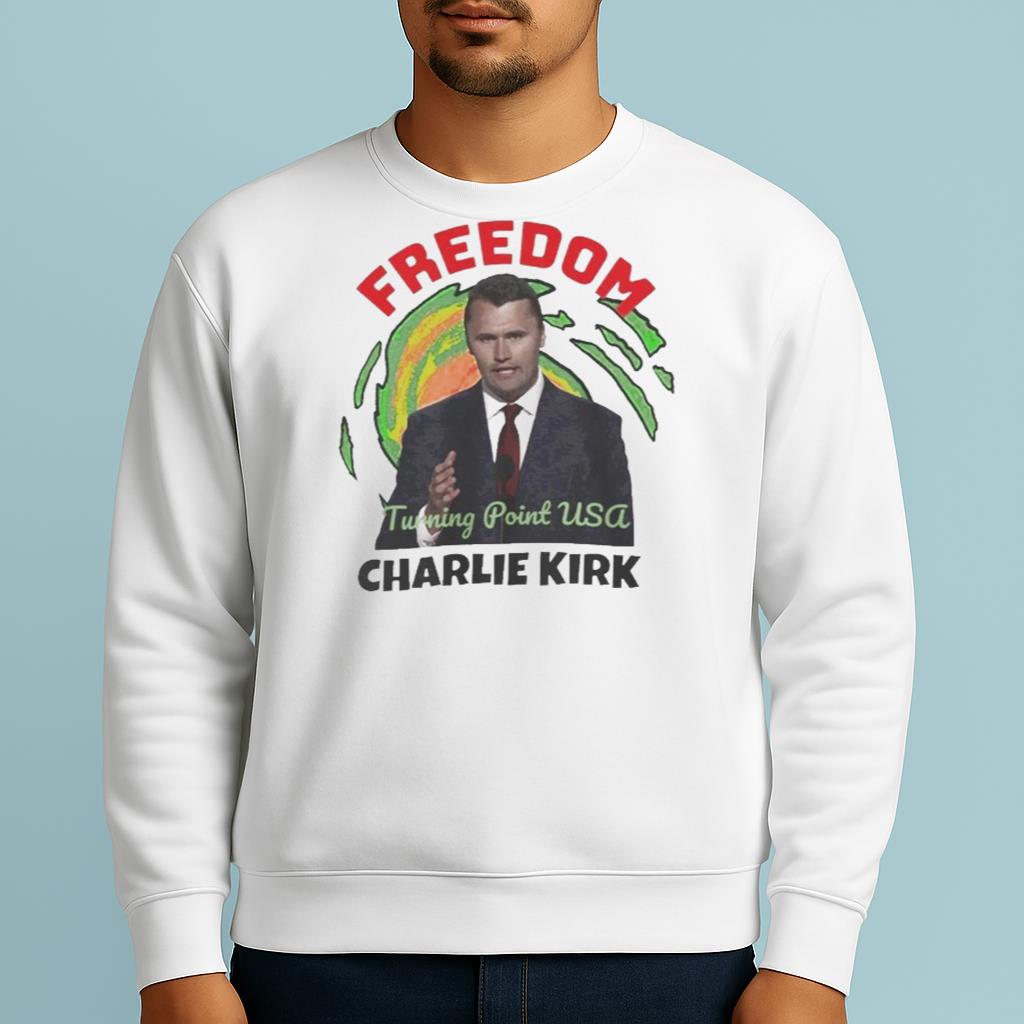 Charlie Kirk Freedom Turning Point USA RIP Shirt