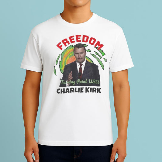 Charlie Kirk Freedom Turning Point USA RIP Shirt