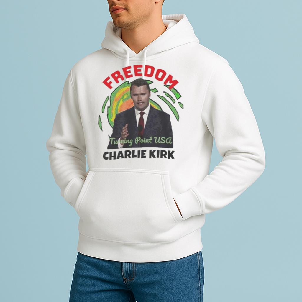 Charlie Kirk Freedom Turning Point USA RIP Shirt