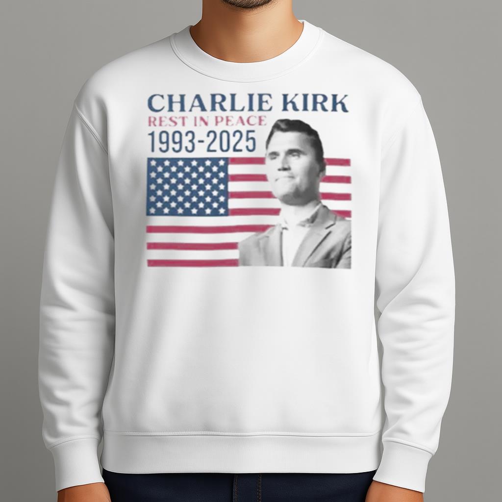 Charlie Kirk Rest In Peace 1993 – 2025 Memorial Shirt