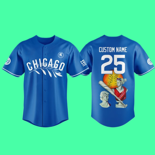 Chicago Cubs Greek Heritage 2025 Jersey