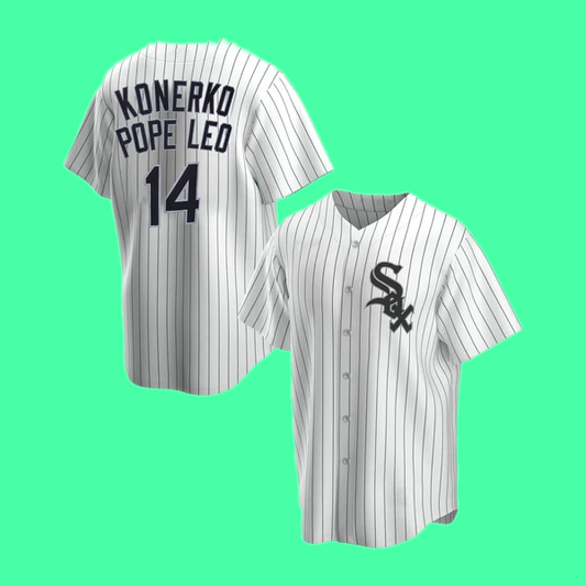Chicago Sox Paul Konerko Pope Leo XIV Jersey