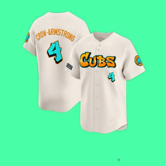 Crow-Armstrong Cubs Graffiti 2025 Jersey