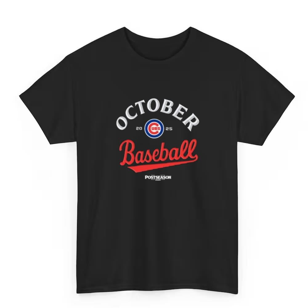 Cubs October Baseball Shirt