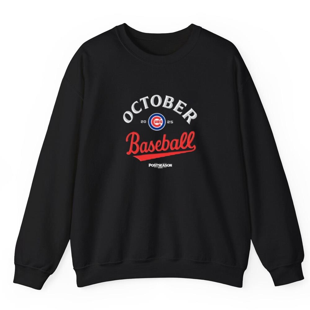 Cubs October Baseball Shirt
