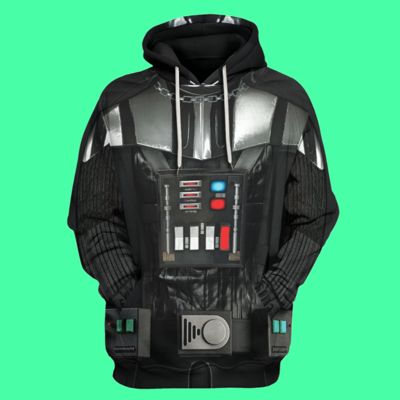 Darth Vader Costume Hoodie Halloween 2025