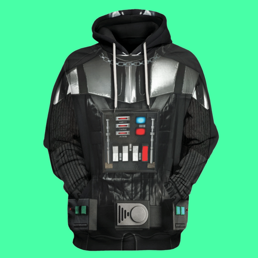 Darth Vader Costume Hoodie Halloween 2025