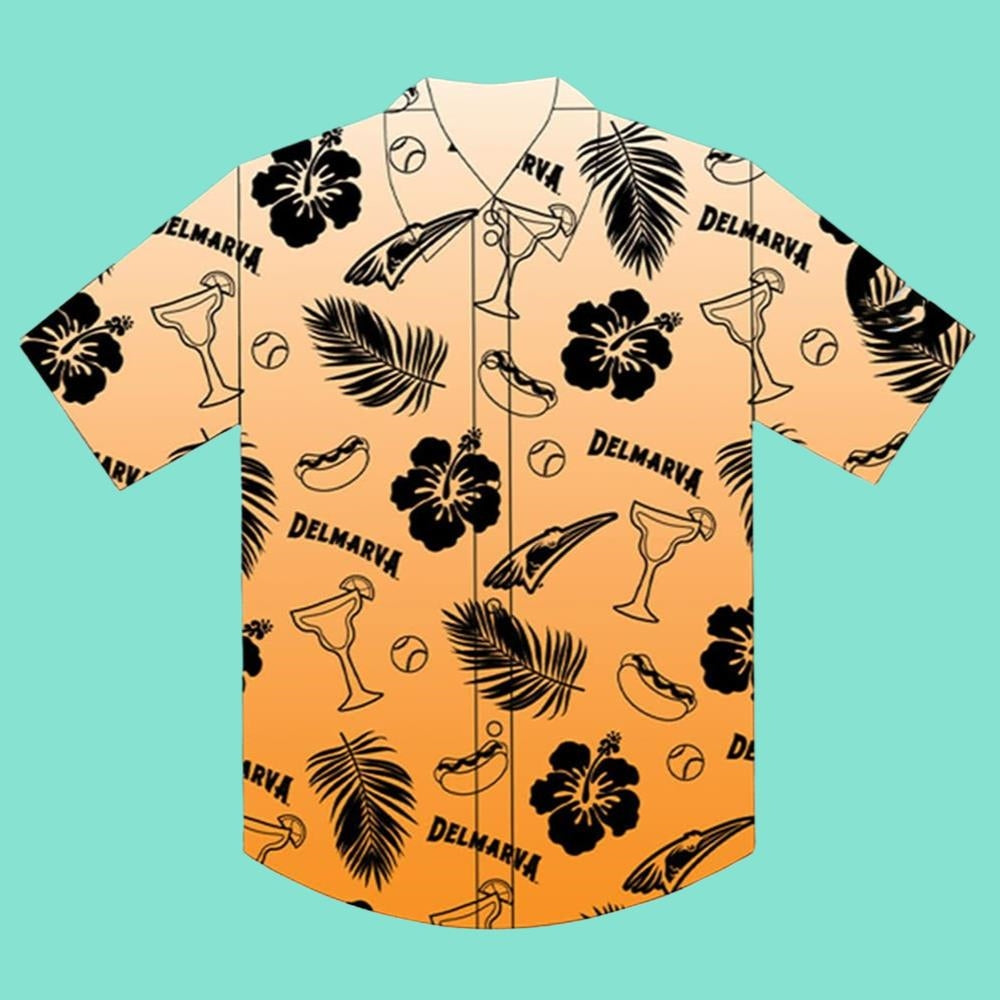 Delmarva Shorebirds Hawaiian Shirt 2025 Giveaway