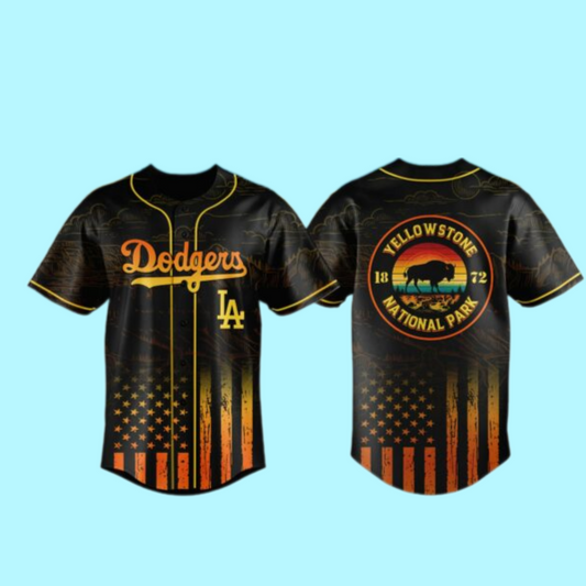 Dodgers Los AngelesYellowstone National Park Jersey
