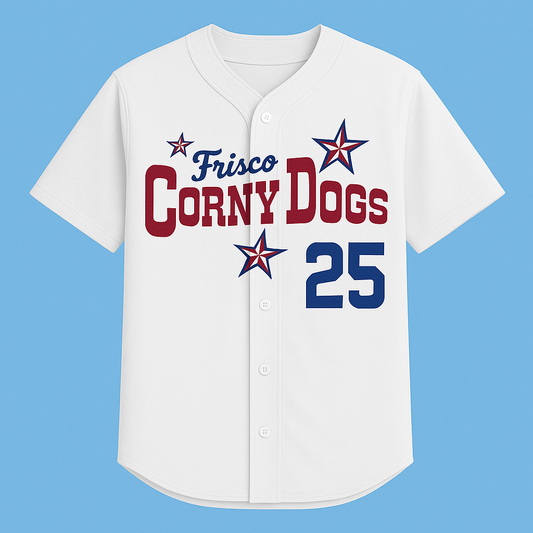 Frisco RoughRiders Corny Dogs 2025 Jersey