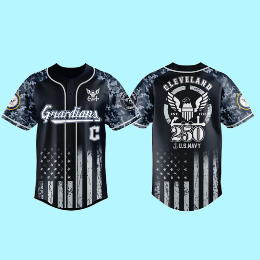 Guardians 250th US NAVY Jersey 2025