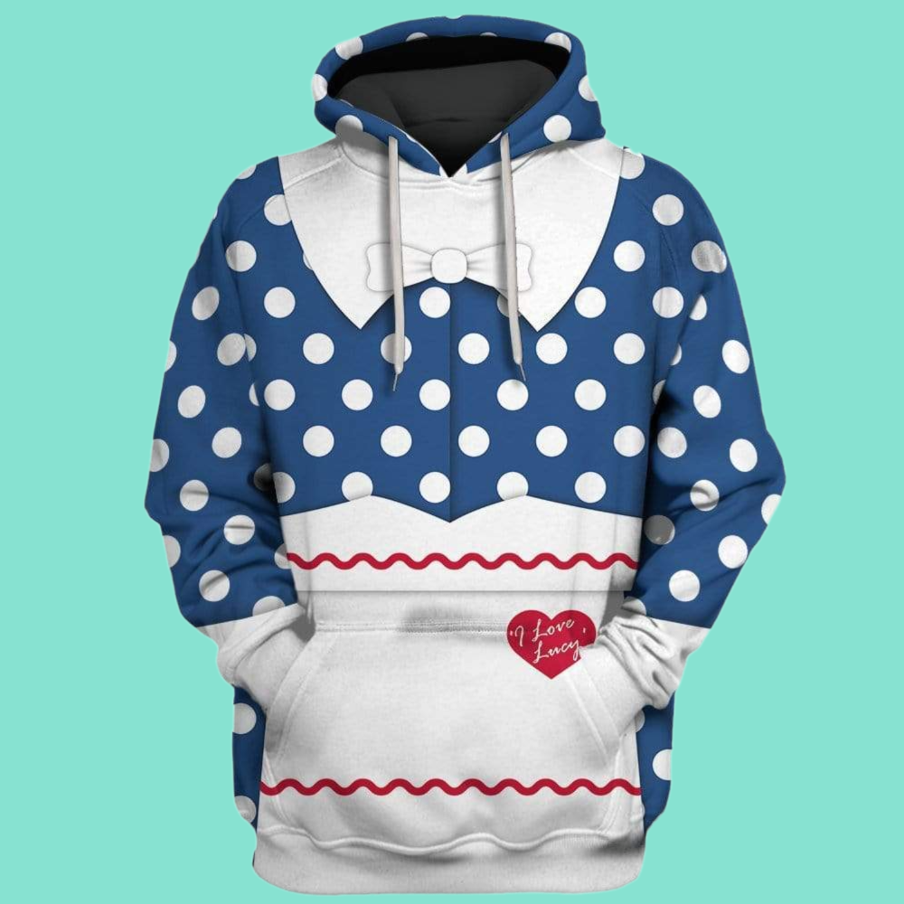 Halloween 2025 I Love Lucy Costume Hoodie