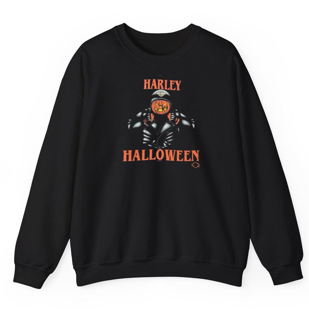 Harley Davidson Halloween Shirt