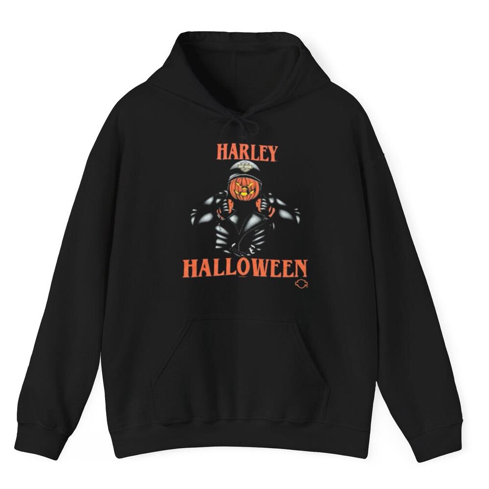 Harley Davidson Halloween Shirt