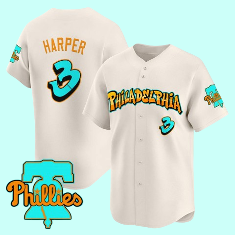 Harper Phillies Philadelphia 2025 Jersey