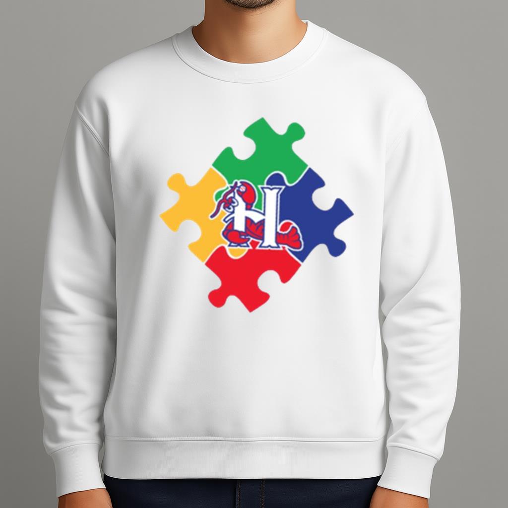 Hickory Crawdads Autism Acceptance Night Shirt 2025 Giveaway