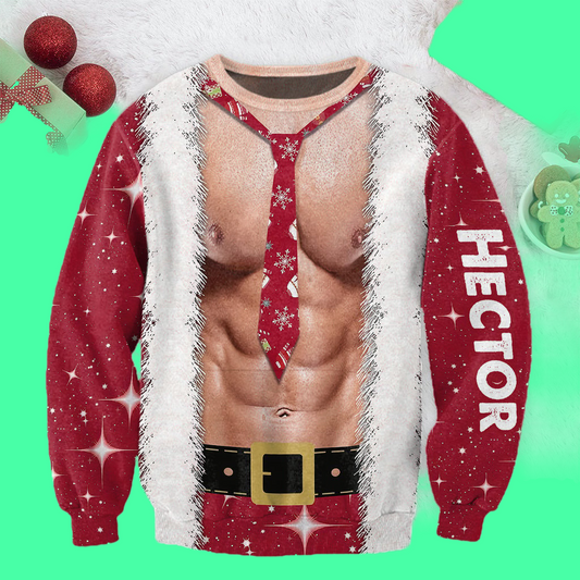 Ho Ho Ho I'm Your Santa Couple Ugly Christmas 2025 Sweater