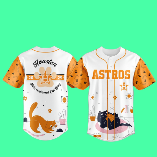Houston Astros x International Cat Day Jersey 2025