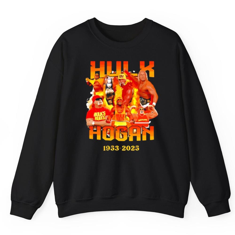 Hulk Hogan 1953-2025 graphic shirt