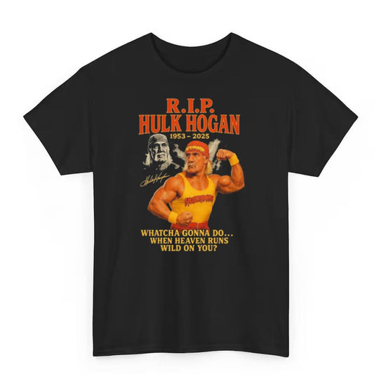 Hulk Hogan Rip Rest In Peace Hulk Hogan 1953-2025 Shirt