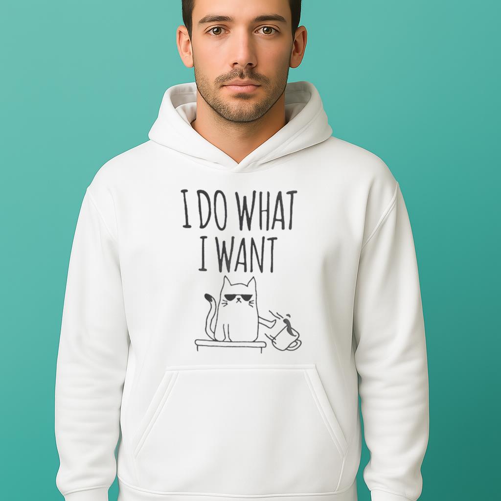 I Do What I Want Cat Shirt