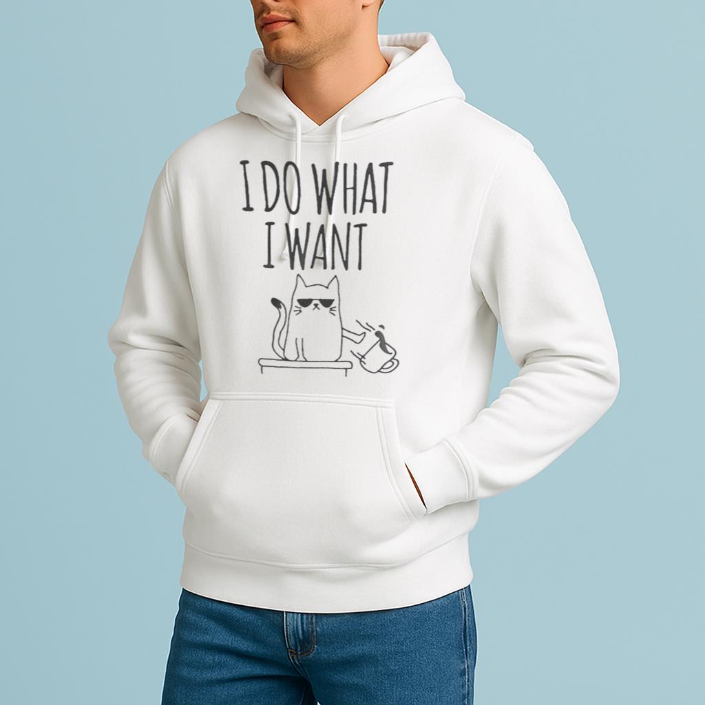 I Do What I Want Cat Shirt
