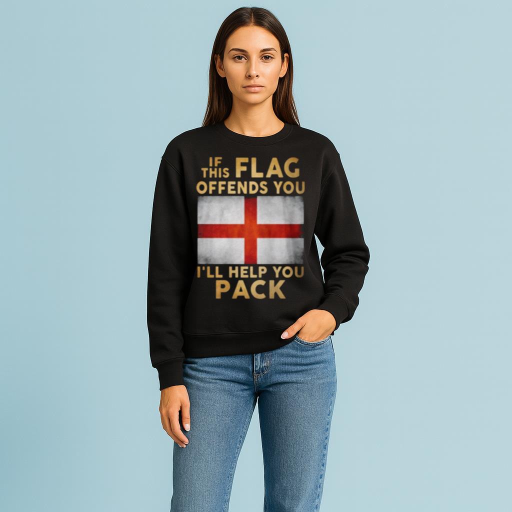 If This Flag Offends You I'll Help You Pack Shirt