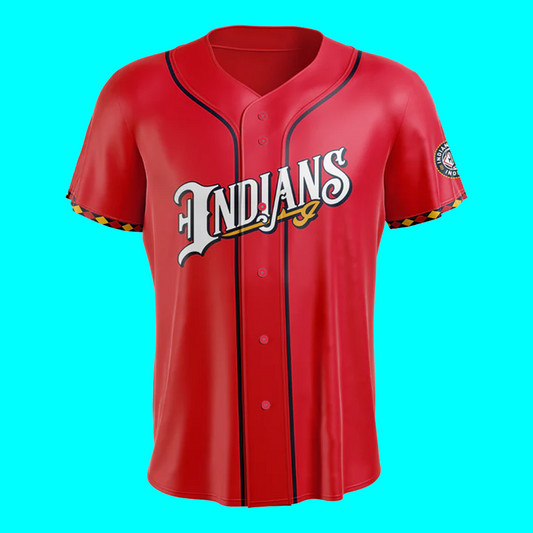 Indianapolis Indians Youth Alternate Red Jersey
