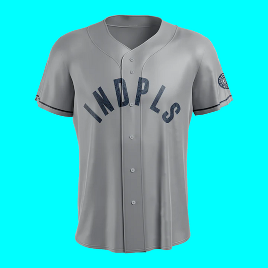 Indianapolis Indians Youth Road Grey Jersey