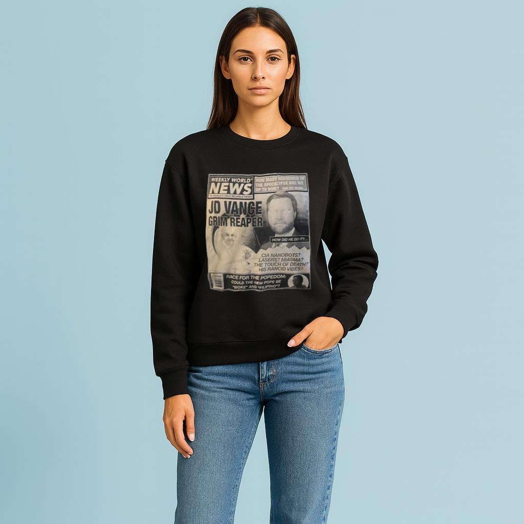 Jd Vance Grim Reaper Race For The Popedom Shirt