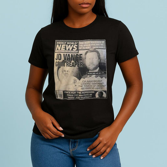 Jd Vance Grim Reaper Race For The Popedom Shirt