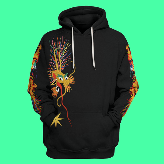 Jimmy Page Dragon Suit Costume Hoodie Halloween 2025