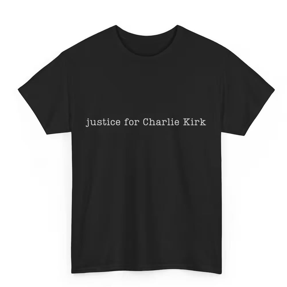 Justice For Charlie Kirk Shirt