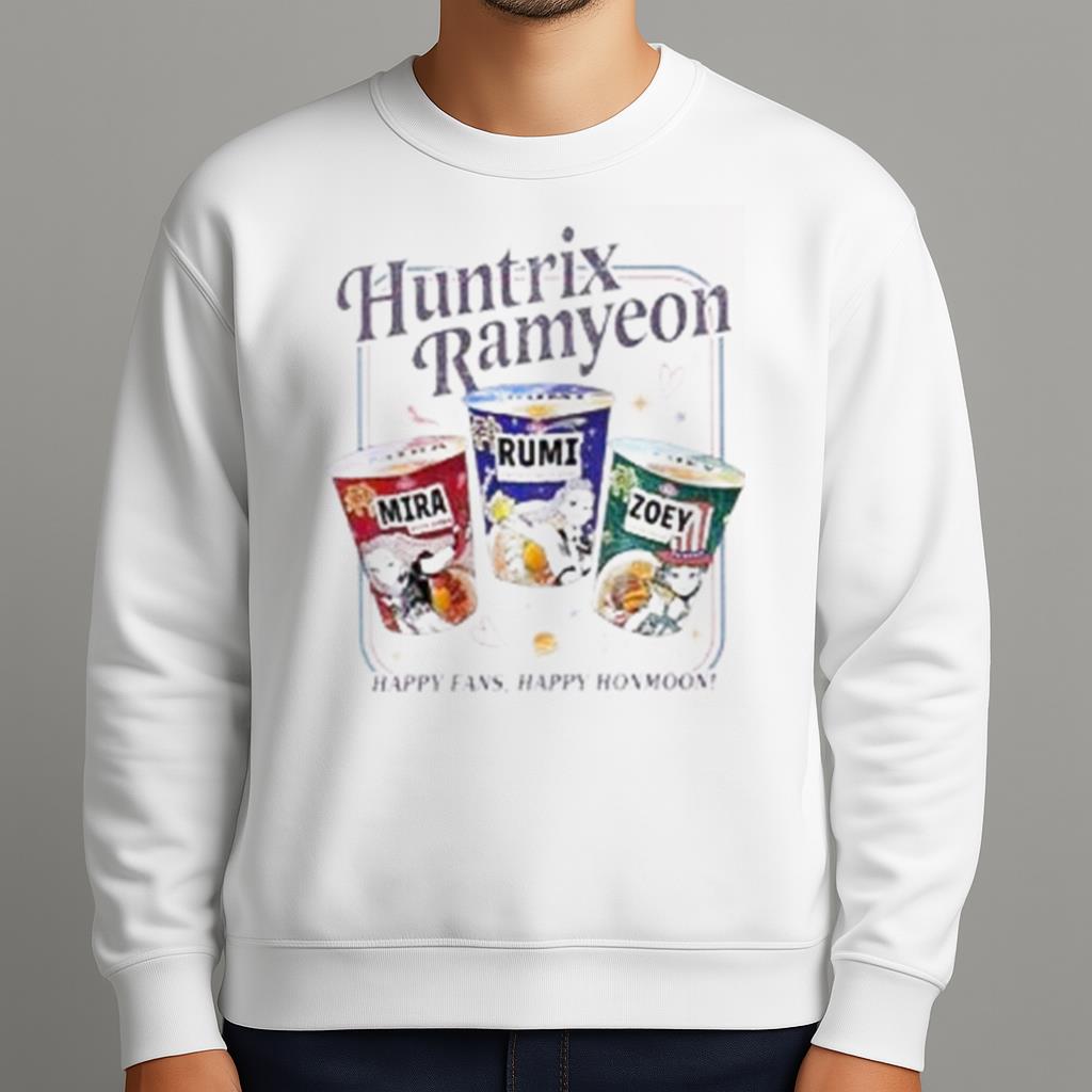 KPop Demon Hunters Huntrix Ramyeon Shirt