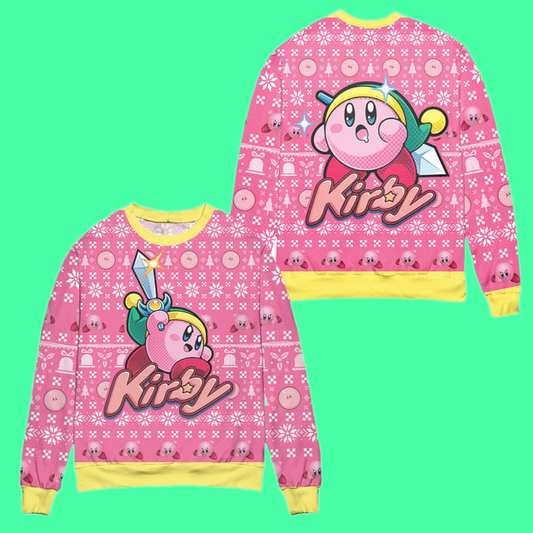 Kirby Ugly Christmas Sweater