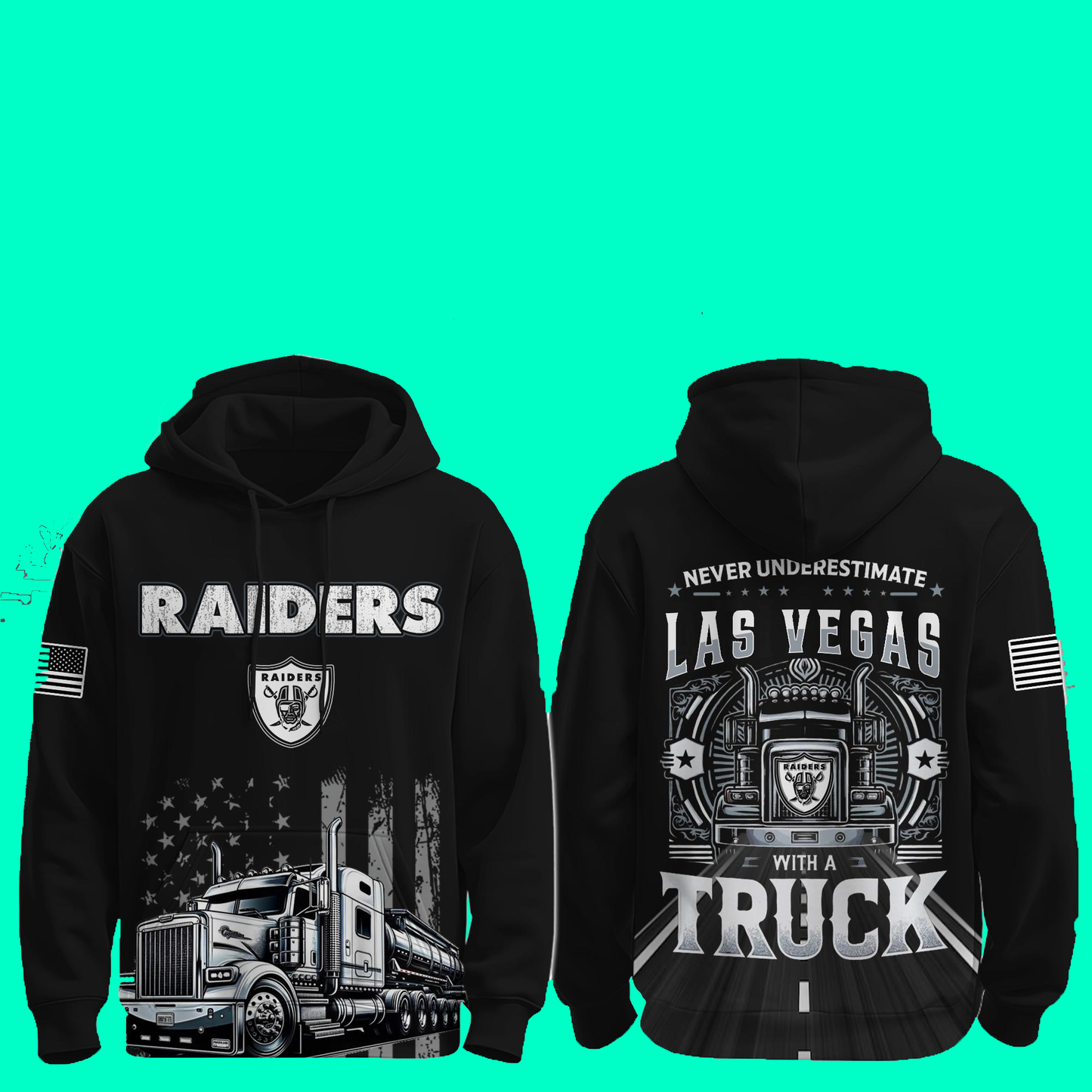 LV x Truck Driver Appreciation Night Game Hoodie