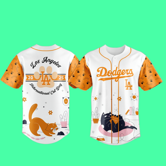 Los Angeles Dodgers x International Cat Day Jersey 2025