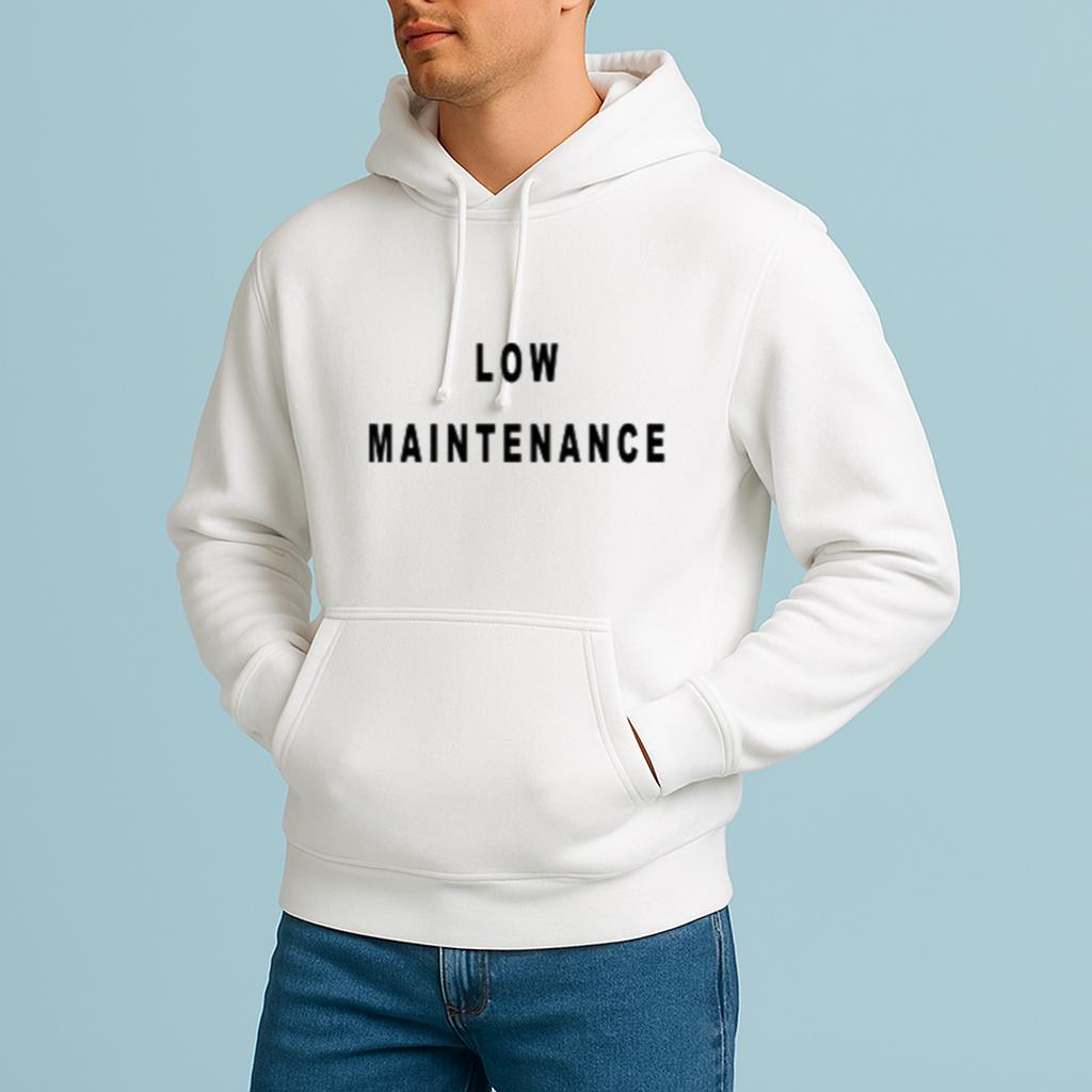 Low Maintenance White Lie Shirt